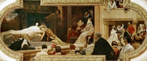 Shakespearovo divadlo Globe od Gustav Klimt