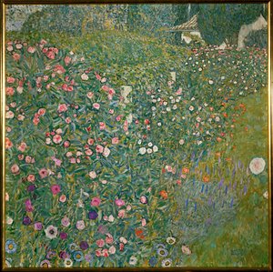 Italská zahradní krajina od Gustav Klimt