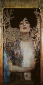 Judith s hlavou Holoferna od Gustav Klimt