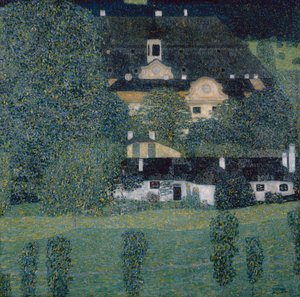 Hrad Kammer u jezera Attersee II od Gustav Klimt
