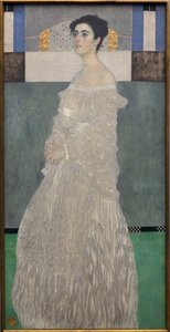 Margaret Stonborough Wittgenstein. Obraz Gustava Klimta (1862-1918), Olej na plátně 1905. Rakouské umění, počátek 20. století, symbolika. Neue Pinakothek, Mnichov (Německo). od Gustav Klimt