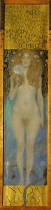 Nahá Veritas od Gustav Klimt