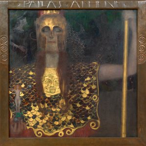 Pallas Athéna od Gustav Klimt