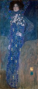 Portrét madame Floge od Gustav Klimt