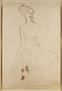 Sedící žena, 1908 od Gustav Klimt