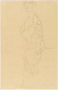 Stojící žena od Gustav Klimt