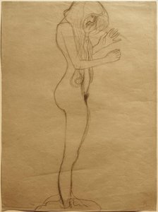 Studium poezie v Beethovenově vlysu od Gustav Klimt