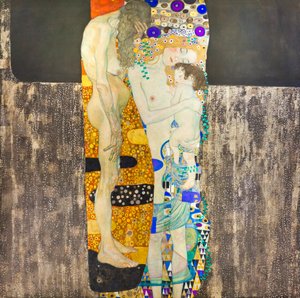 Tři věky ženy od Gustav Klimt