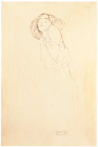 Žena zleva od Gustav Klimt