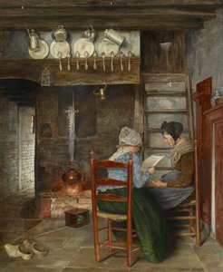 Interieurszene od Gustav Köhler