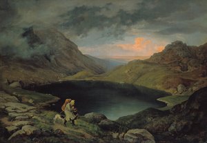 Jezero v Riesengebirge, 1839