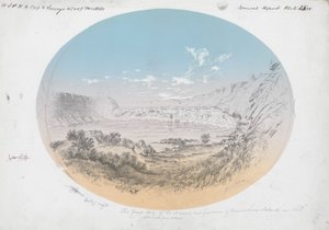 Velké vodopády na řece Missouri od Gustav Sohon