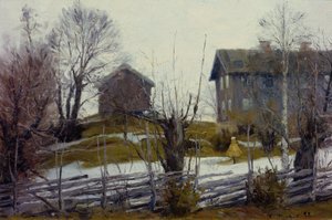 Jarní tání od Gustav Wentzel