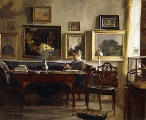 Relaxační okamžik od Gustav Wilhelm Blom
