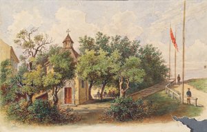 Kaple Brigitta ve Vídni-Brigittenau od Gustav Zafaurek