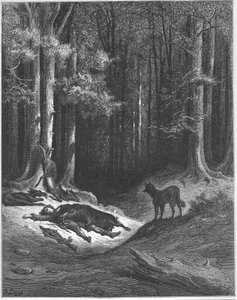 Le loup et le chasseur - Vlk a lovec - z 