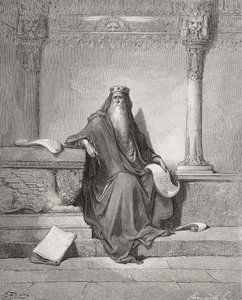 Solomon, ilustrace z Doreovy „Svaté bible“