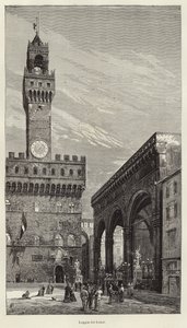 Loggia dei Lanzi od Gustave Bauernfeind