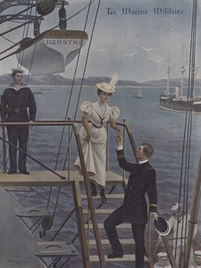 A la Coupee. Obálka Le Figaro Illustre, březen 1897