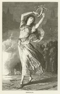 Esmeralda od Gustave Brion