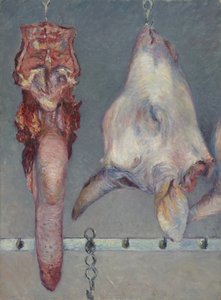 Telecí hlava a volský jazyk, kolem roku 1882 od Gustave Caillebotte