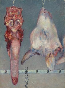 Telecí hlava a volský jazyk, c. 1882. od Gustave Caillebotte
