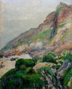 Cliff v Normandii od Gustave Caillebotte