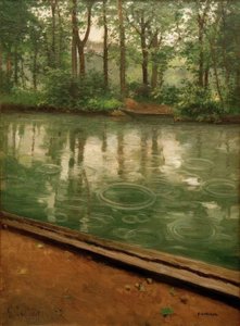 L’Yerres, efekt deště
