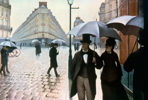 „Pařížská ulice v deštivém počasí“, 1877. od Gustave Caillebotte
