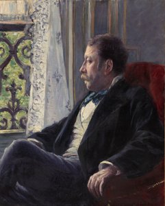 Portrét muže od Gustave Caillebotte