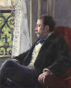 Portrét muže od Gustave Caillebotte