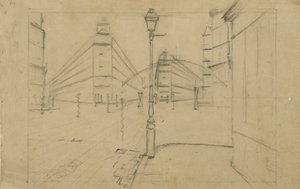 Studie pro Pařížskou ulici, Deštivý den, 1877 od Gustave Caillebotte