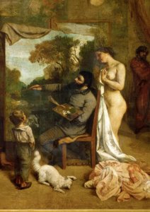 Studio od Gustave Courbet