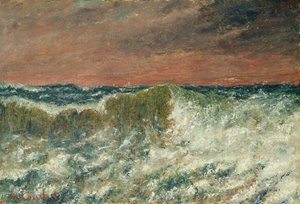 Vlna od Gustave Courbet