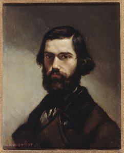 Portrét Jules Vallès (1832–1885), spisovatele. od Gustave Courbet