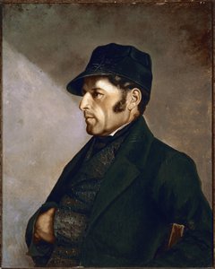 Portrét Eleonor Regis Courbet otec malíře Malba Gustava Courbeta od Gustave Courbet