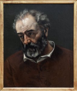 Portrét Paula Chenavarda (1807-1895), francouzského malíře, obraz Gustava Courbeta (1819-1877). Fotografie, KIM Youngtae, Lyon, Musee des Beaux Arts de Lyon. od Gustave Courbet
