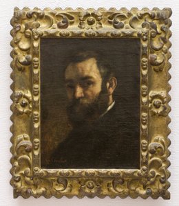 Portrét muže od Gustave Courbet