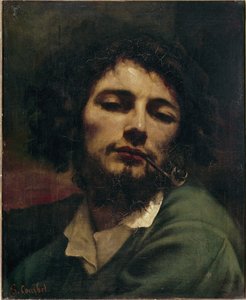 Autoportrét aneb muž s dýmkou Malba Gustava Courbeta od Gustave Courbet