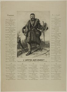 Apoštol Jean Journet od Gustave Courbet