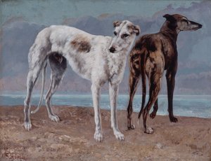 Chrti hraběte de Choiseul od Gustave Courbet