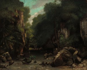 Údolí Les Puits-Noir, 1868. od Gustave Courbet