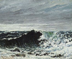 Vlna od Gustave Courbet