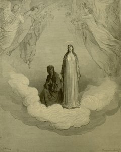 Gustave Doré - Paradiso, c. XXI, v. 1-3 od Gustave Dore