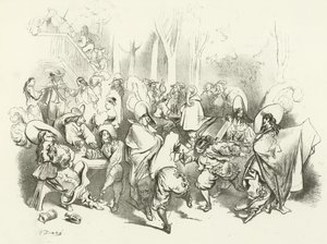 Po Richelieuově dekretu proti souboji (hlubotisk) od Gustave Dore