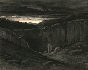Veškerou naději opusťte, vy, kdo sem vstupujete, c1890. od Gustave Dore