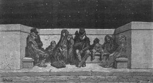 „Spánek pod hvězdami“, 1872. od Gustave Dore
