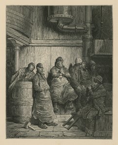 Pracovníci pivovaru Barclay Perkins od Gustave Dore