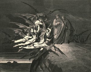 Nikdo z vás nebuď pobuřující, c1890. od Gustave Dore