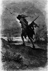 Kapitán Fracasse od Théophila Gautiera (1811-1872). Ilustrace Gustave Dore (1832-1883). od Gustave Dore